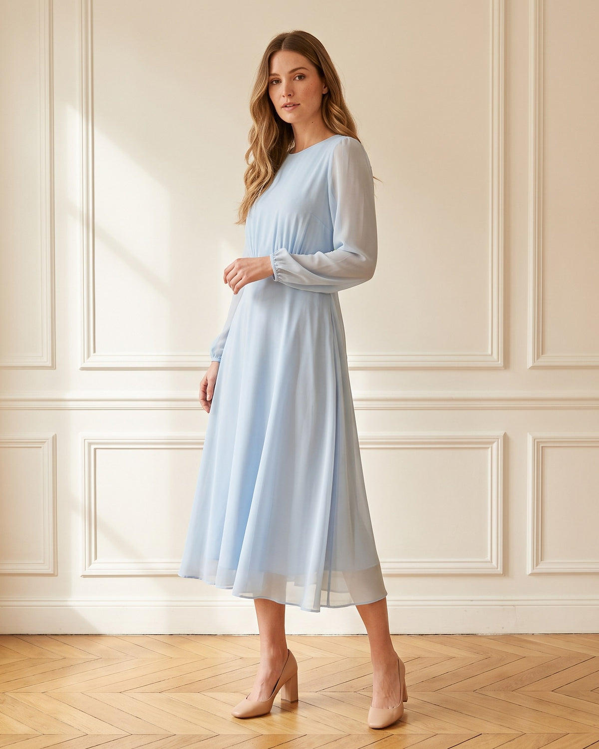 Matière : mousseline & chiffon – Novur, automne 2026