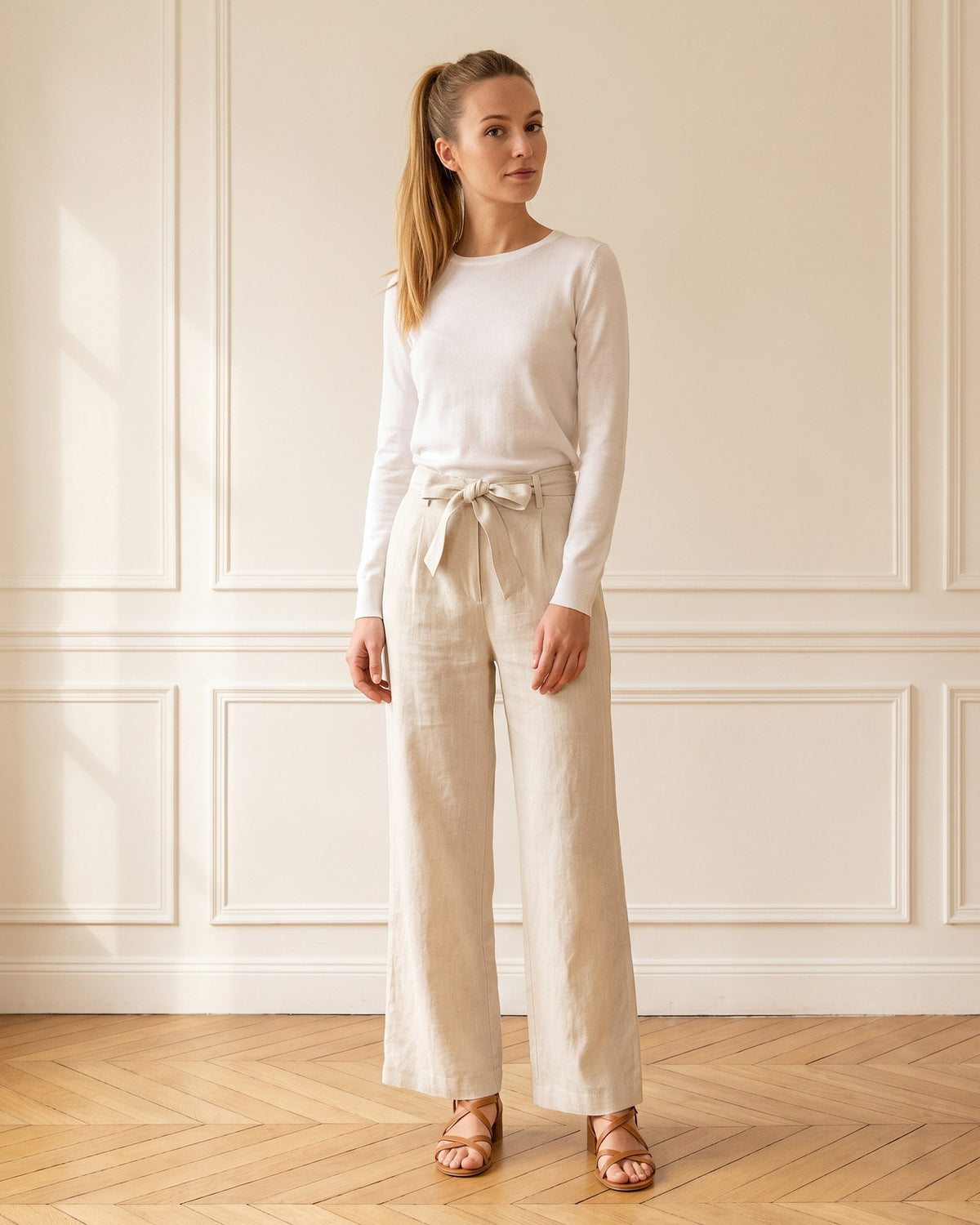 Pantalons en lin femme – Novur, automne 2026