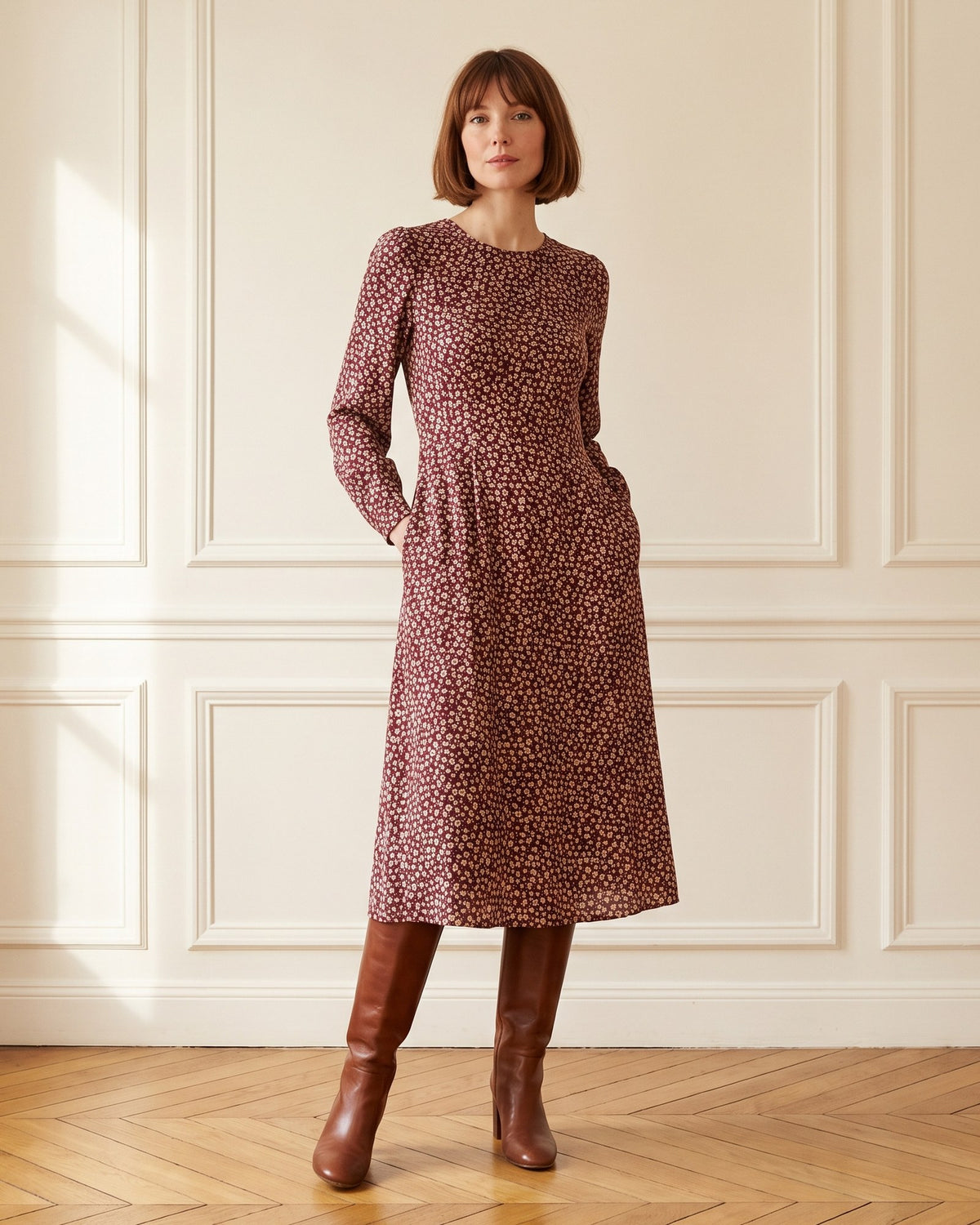 Robes florales – Novur, automne 2026