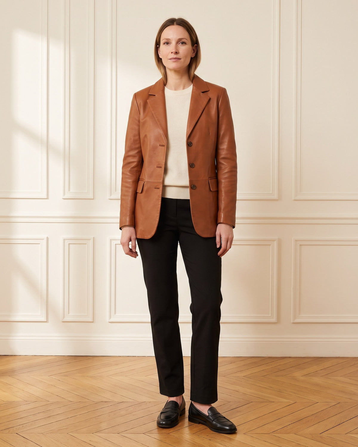 Vestes en cuir femme – Novur, automne 2026