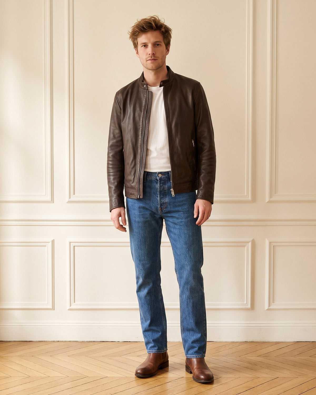 Vestes en cuir homme – Novur, automne 2026