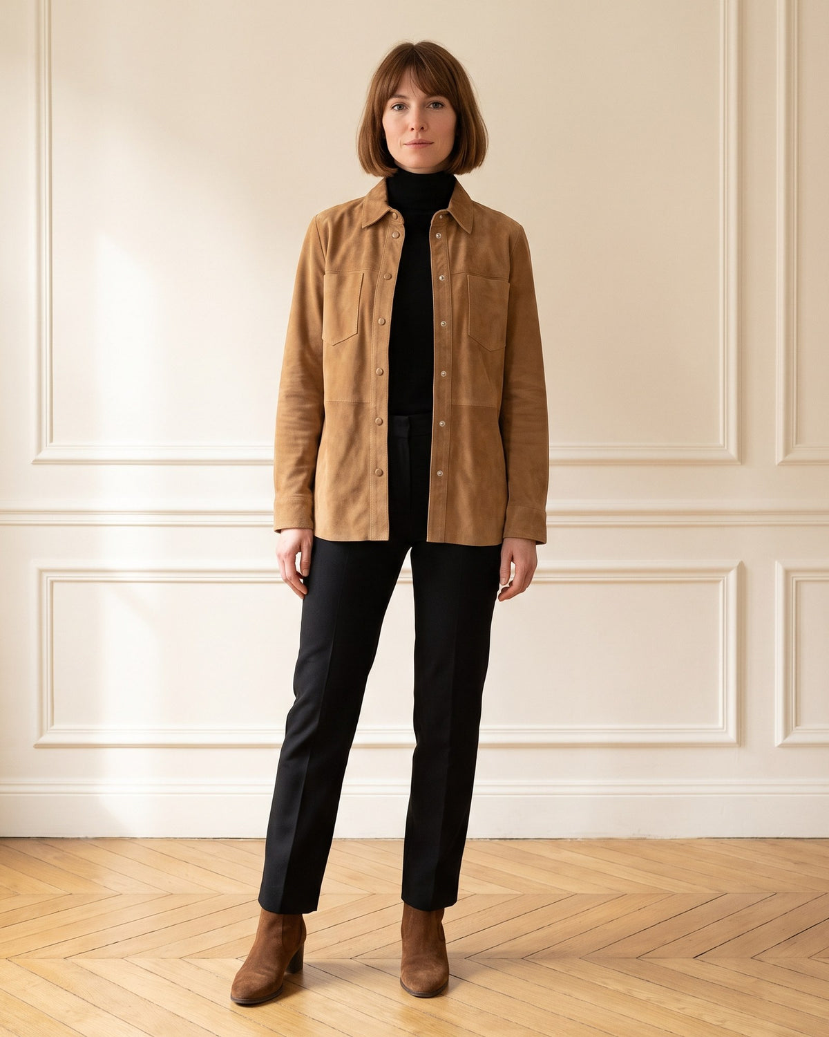 Vestes en daim femme – Novur, automne 2026