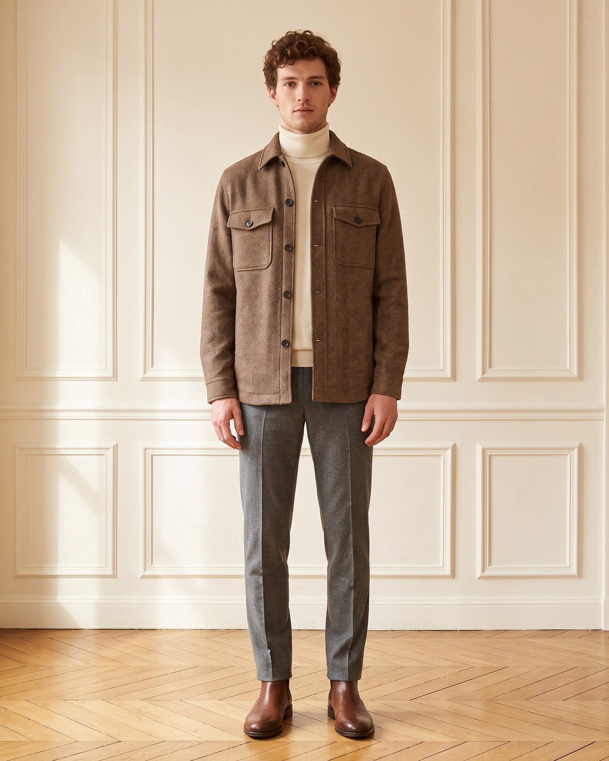 Vestes en laine homme – Novur, automne 2026