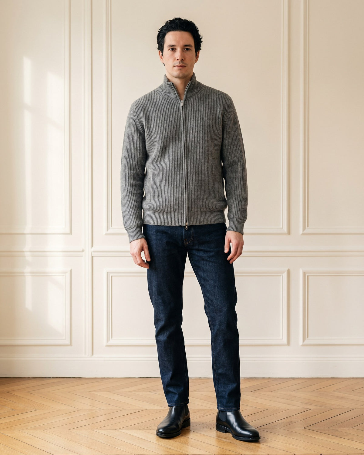 Vestes en maille homme – Novur, automne 2026