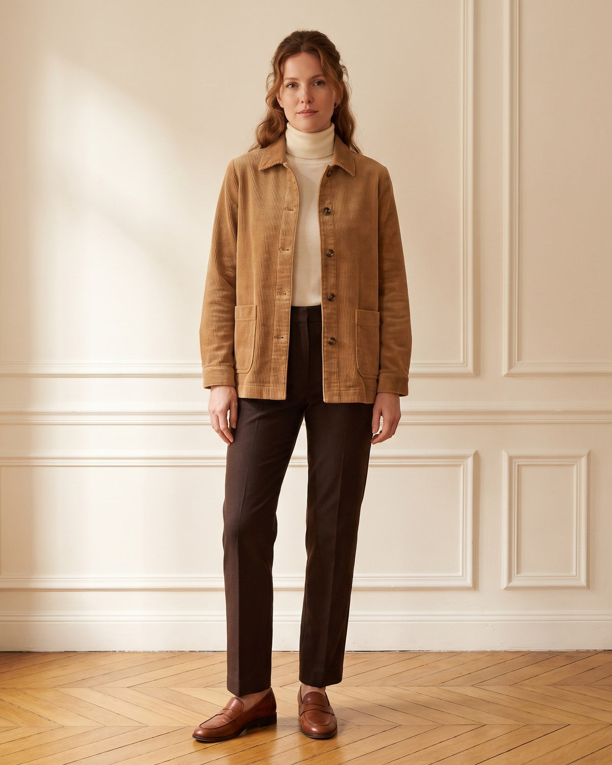 Vestes en velours côtelé femme – Novur, automne 2026