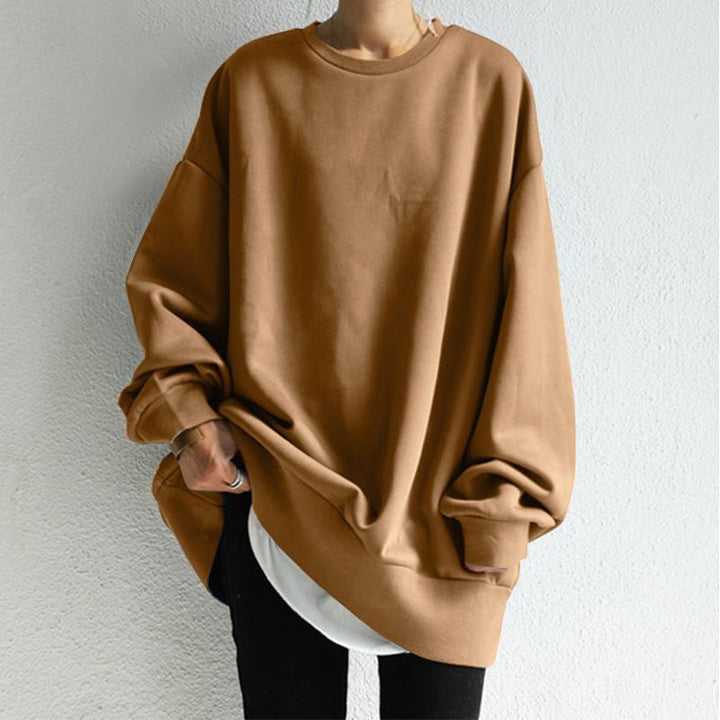 Pull à col ras du cou pour femmes - Elviane