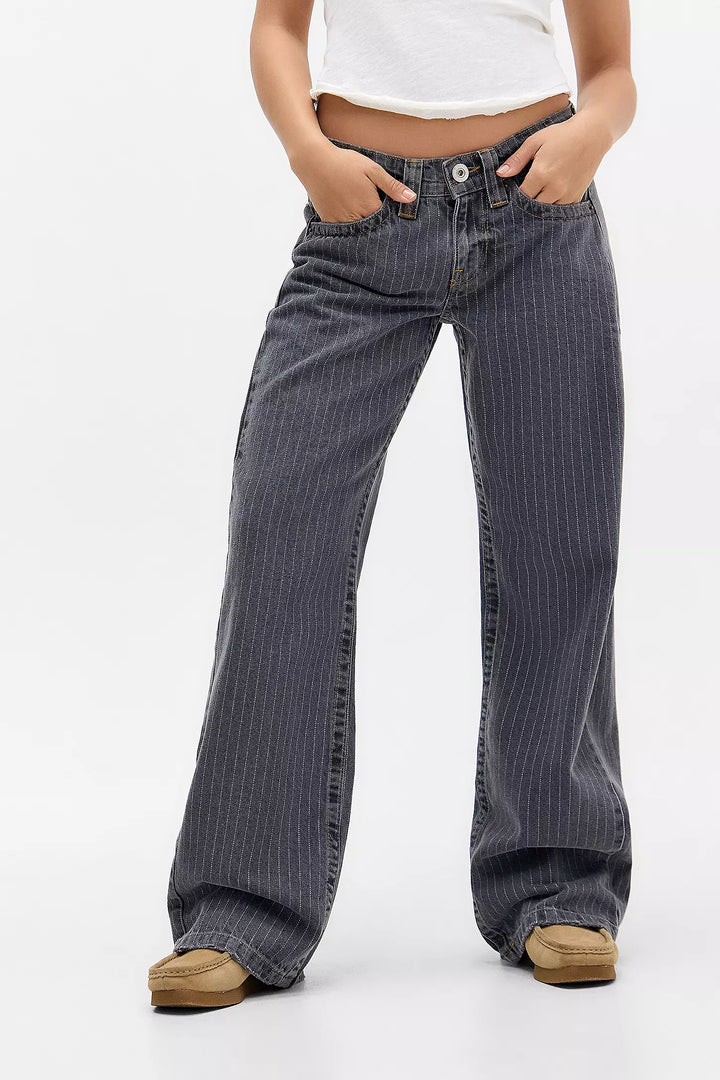 Pantalon droit à coupe large pour femme - Kaelvi