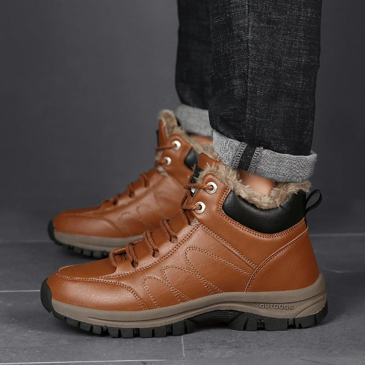 Bottes pour hommes en matériau résistant - Raemon