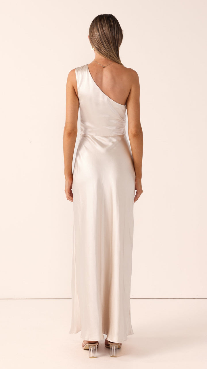 Robe longue asymétrique pour femme - Marim