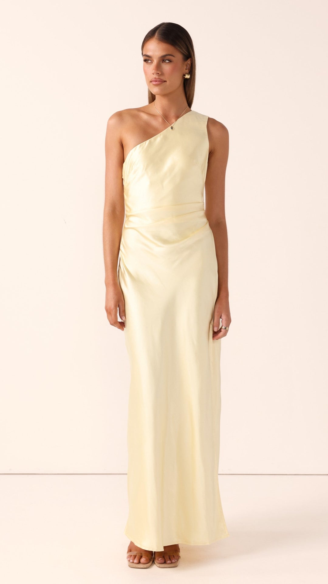 Robe longue asymétrique pour femme - Rousa