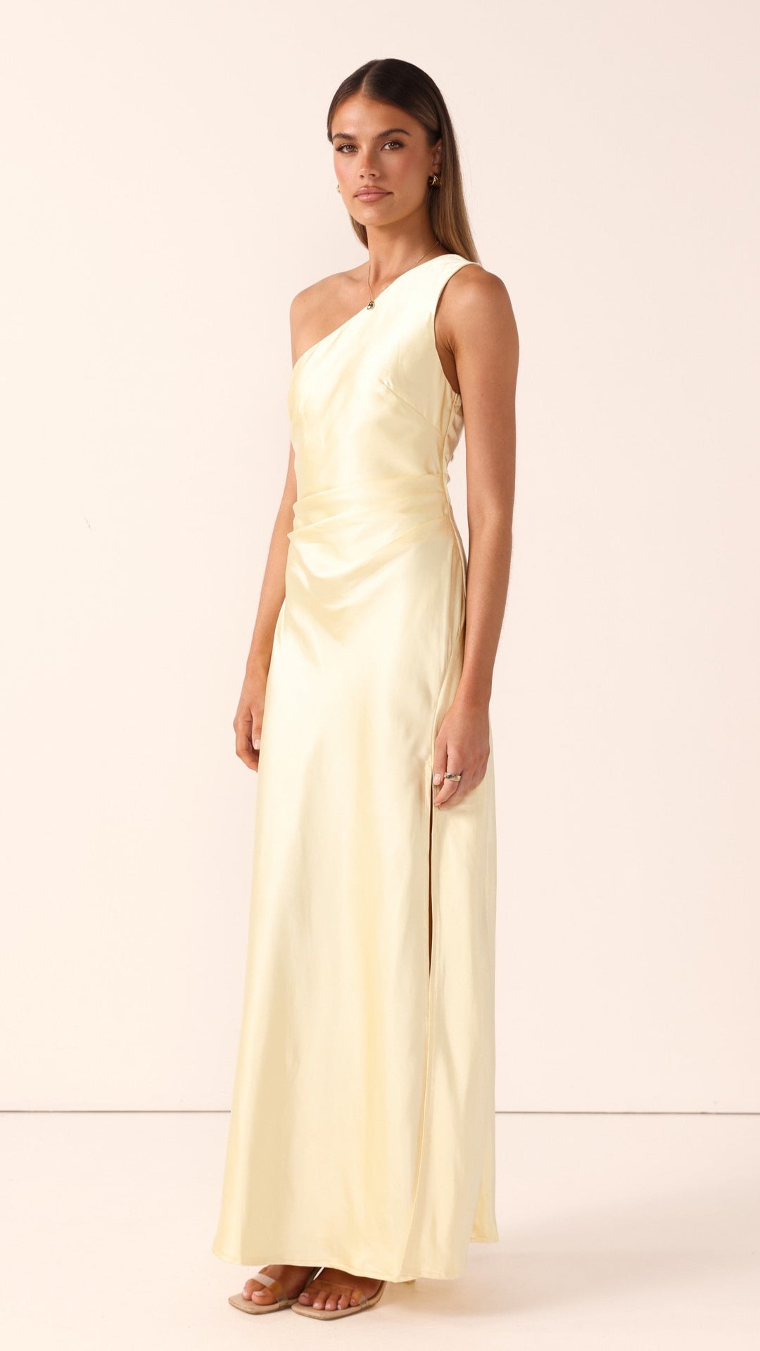 Robe longue asymétrique pour femme - Rousa