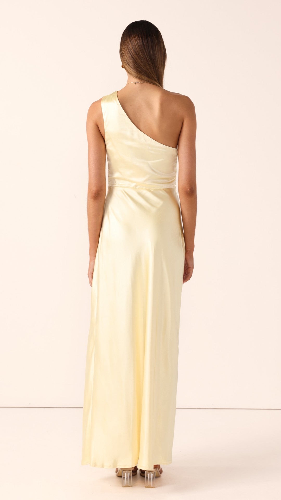 Robe longue asymétrique pour femme - Rousa