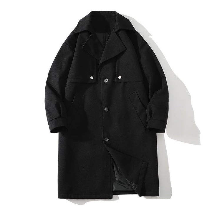 Manteau classique effet laine pour homme - Kaelor