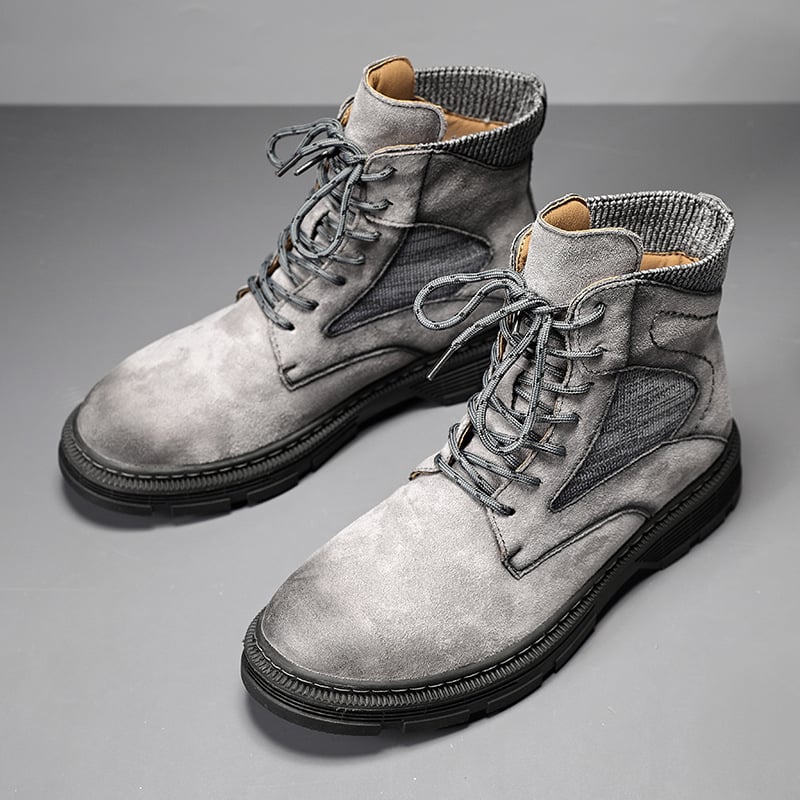 Bottes pour hommes de style britannique pour l'automne et l'hiver - Marven