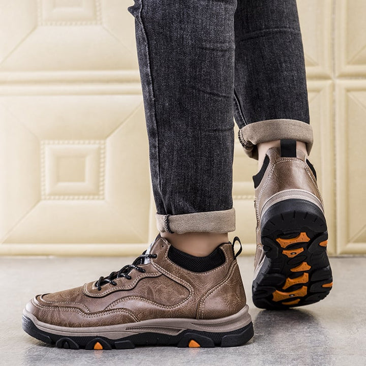 Chaussons d'hiver pour hommes avec doublure en polaire - Darel