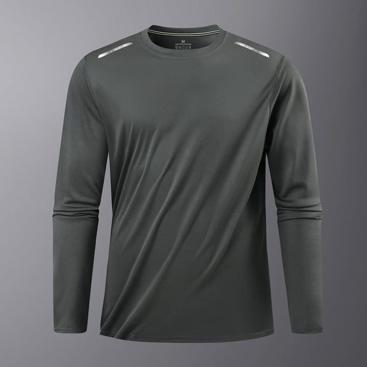 T-shirt de sport à manches longues et coupe sèche pour hommes - Hjalmer