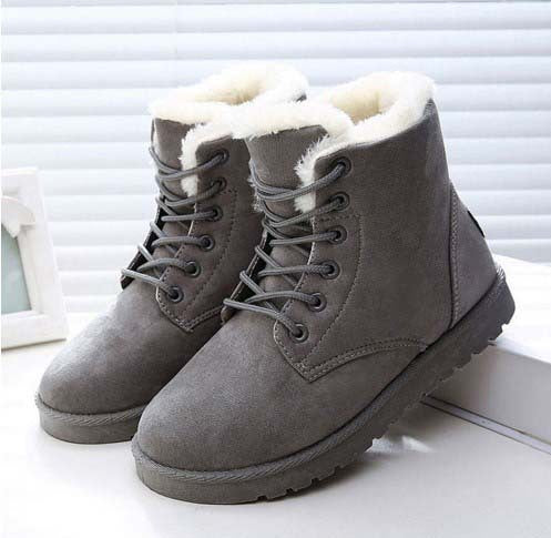 Bottines pour femmes doublées de molleton chaud - Arlena