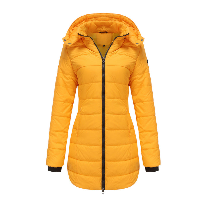Veste longue à capuche pour femme - Naelle