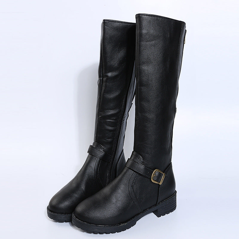 Bottes hautes d'hiver avec boucle équestre - Eryne