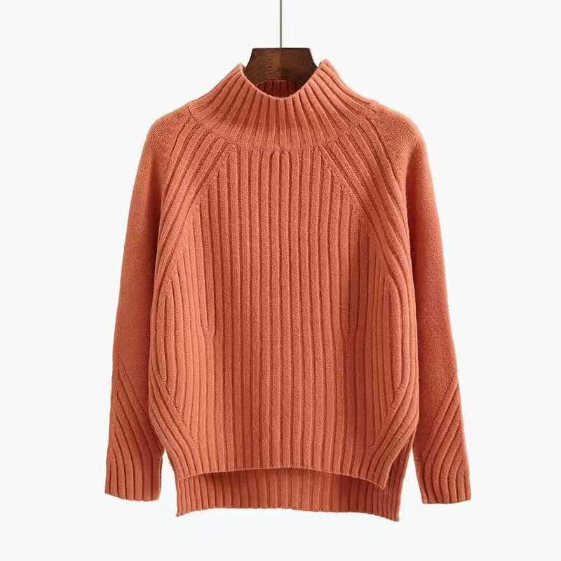 Pull à col roulé tricoté pour femme - Maelle