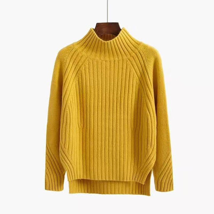 Pull à col roulé tricoté pour femme - Maelle