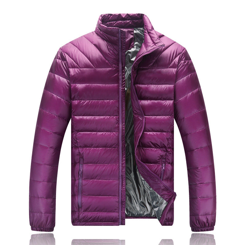 Veste légère et matelassée à col montant pour hommes - Tyler