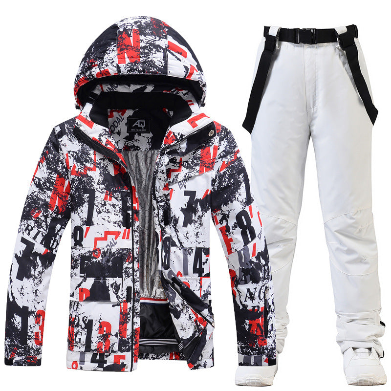 Combinaison de ski imperméable et coupe-vent pour homme - Einar