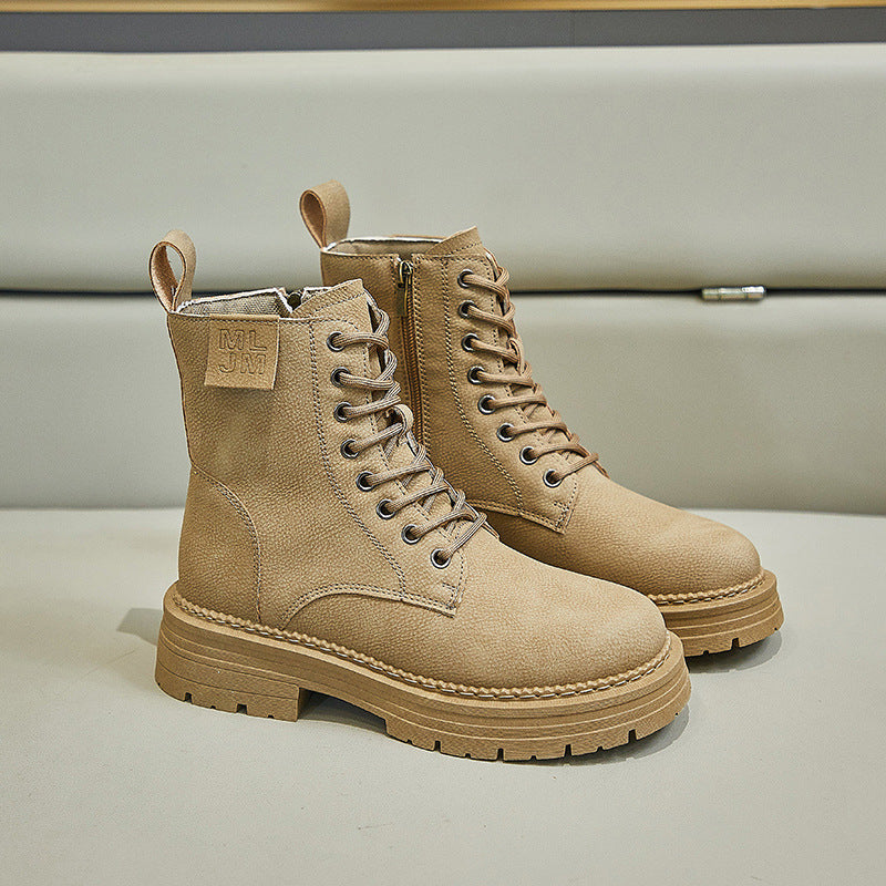 Bottines urbaines à lacets pour femmes - Elvyn