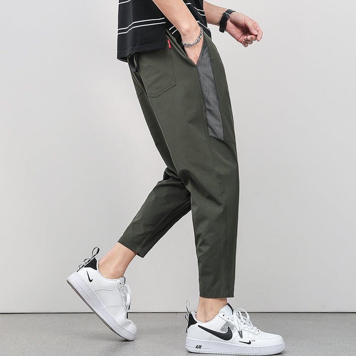 Pantalon fuselé pour homme avec ourlet élastiqué - Lucas