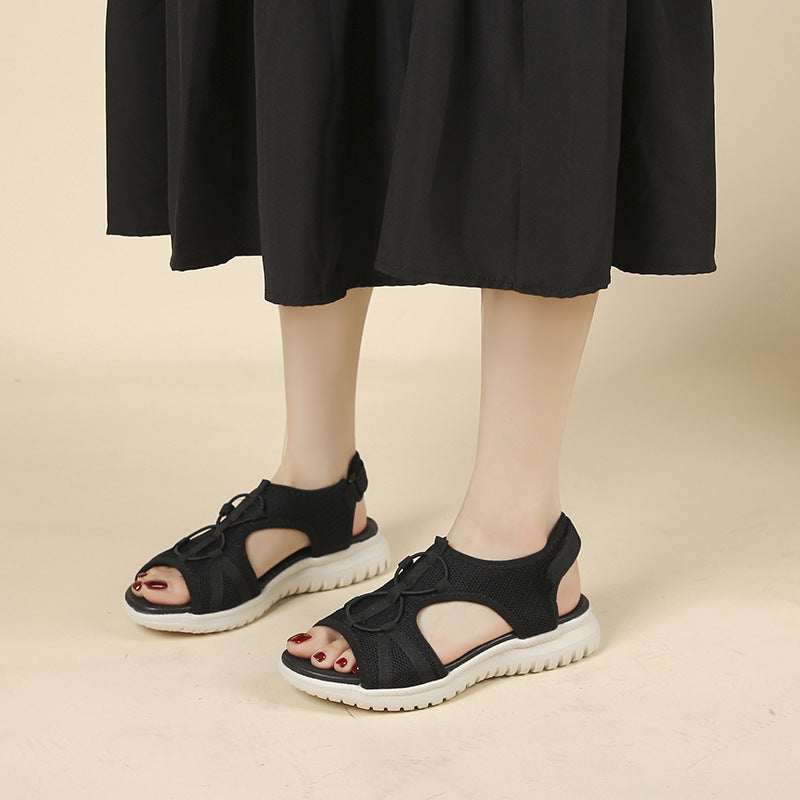 Sandales orthopédiques avec double bride réglable et semelle ergonomique - Sarel