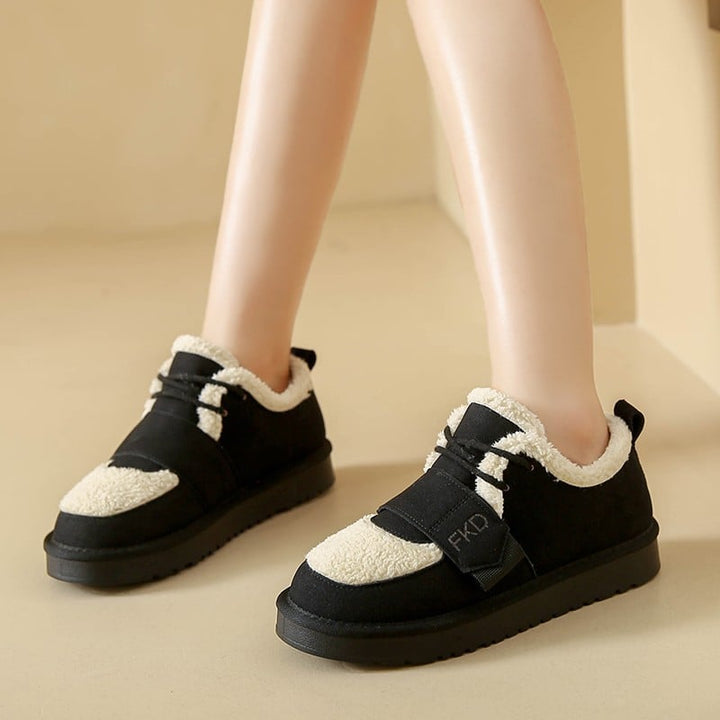 Chaussons d'hiver pour femmes avec effet douillet - Nirea