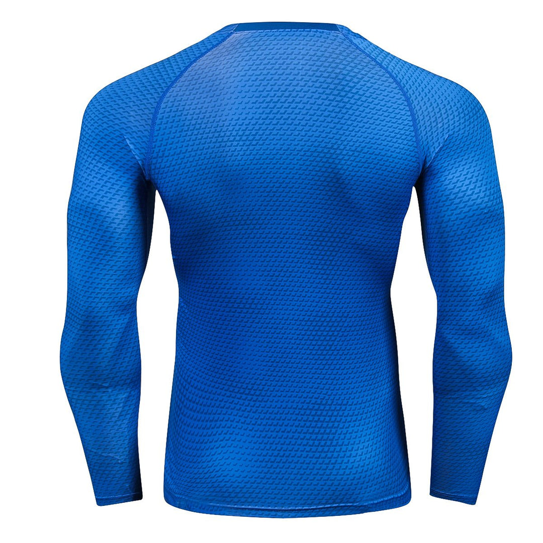 T-shirt d'entraînement à manches longues pour hommes - Roshfran