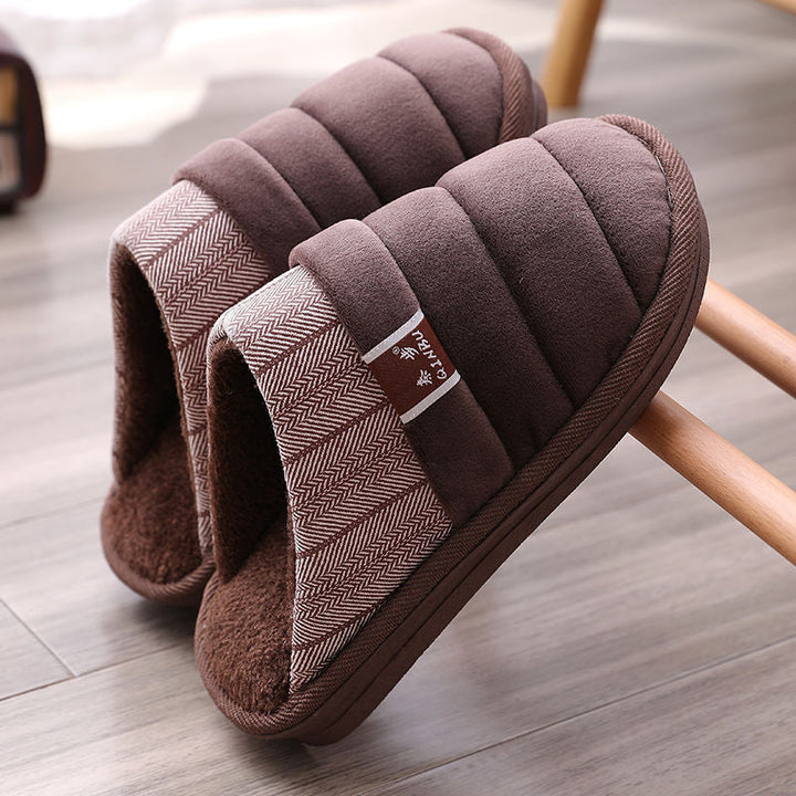Chaussons pour hommes avec effet matelassé - Maelvir