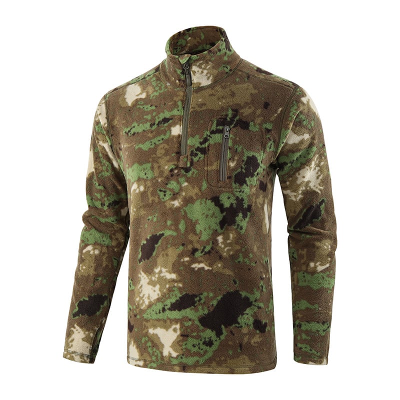 Sweat d'entraînement en polaire thermique pour hommes - Kravem