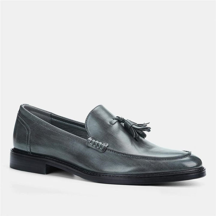 Mocassins élégants en cuir avec glands pour hommes - Kaster