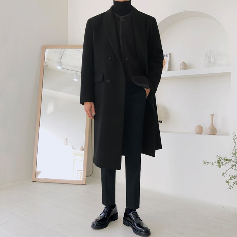 Manteau long en laine pour homme - Lorenzo