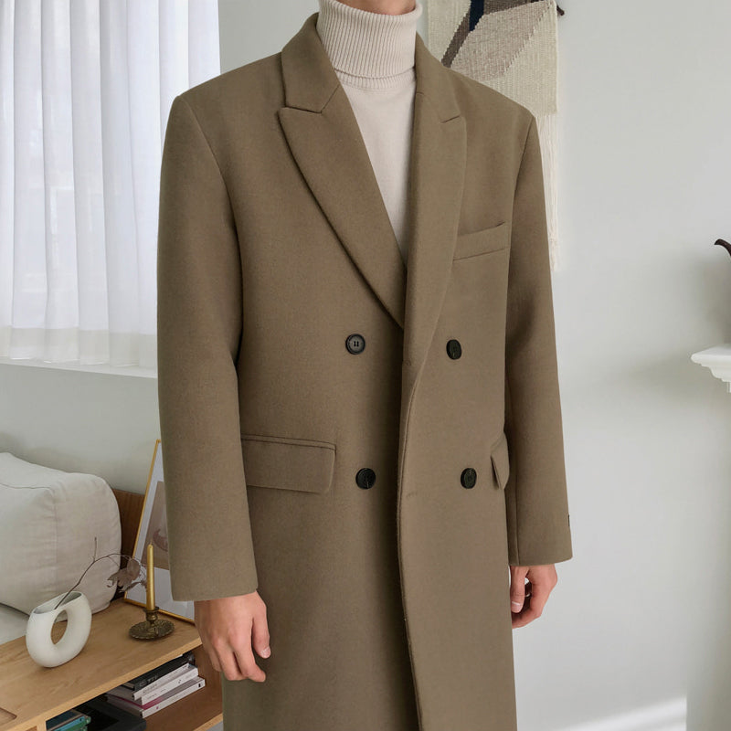 Manteau long en laine pour homme - Lorenzo