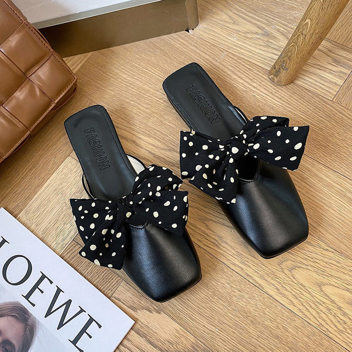 Mules élégantes à bout carré pour femmes - Fiorella