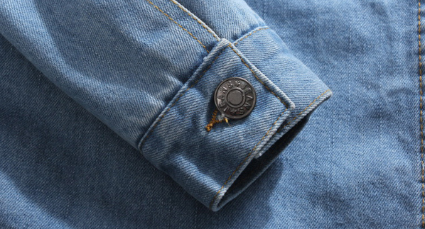 Veste en jean pour homme, coupe droite doublée - Darnel