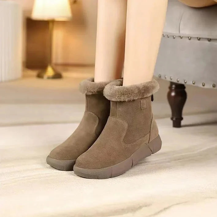 Bottines d'hiver en daim - Gialysa