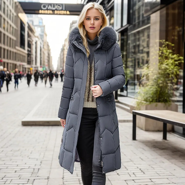 Fayette - Manteau Long d'Hiver Slim