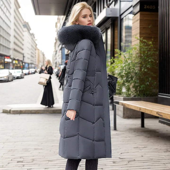 Fayette - Manteau Long d'Hiver Slim