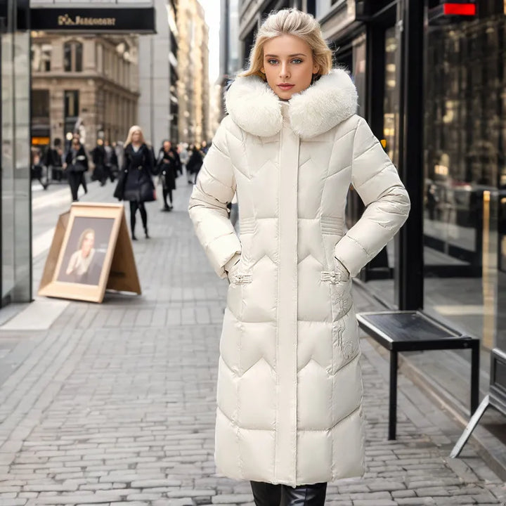 Fayette - Manteau Long d'Hiver Slim