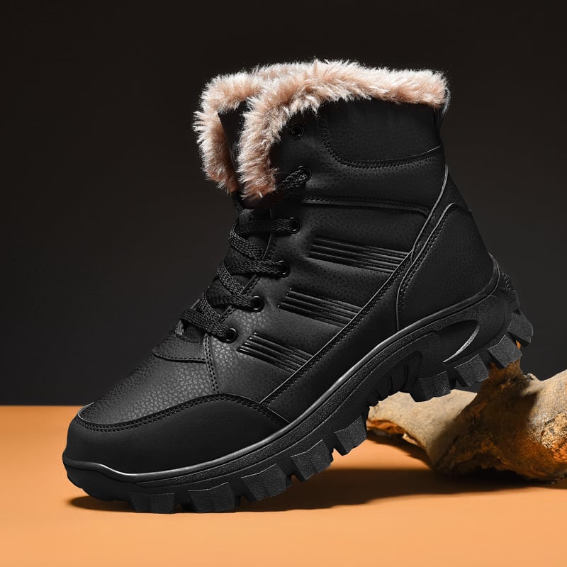 Chaussures d'alpinisme pour hommes avec doublure polaire - Draeven