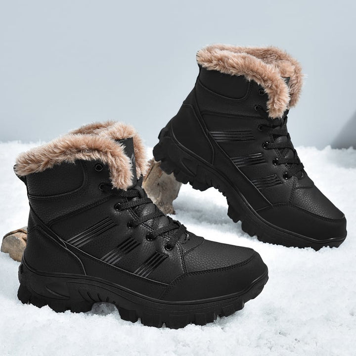 Chaussures d'alpinisme pour hommes avec doublure polaire - Draeven