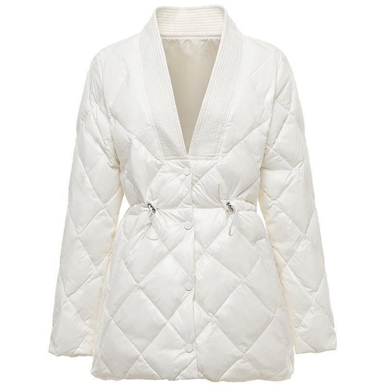 Veste matelassée pour femmes avec ajustement à la taille - Elvira
