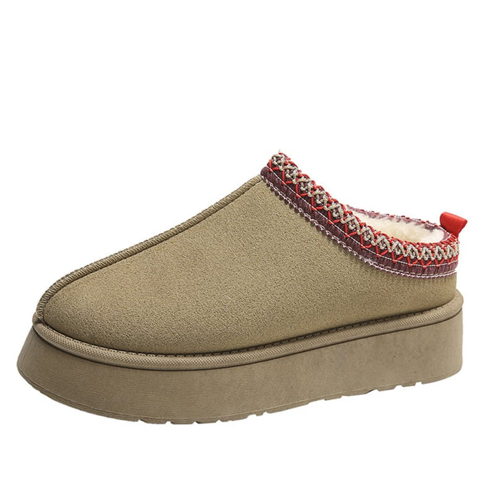 Chaussons d'hiver pour femmes à effet décontracté - Venyra