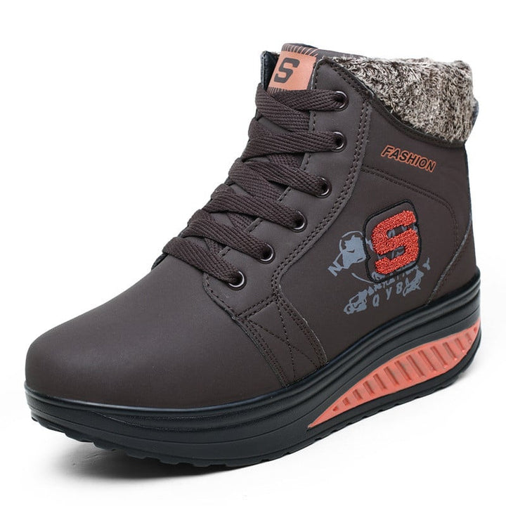 Bottines pour femmes avec semelle surélevée - Yuren