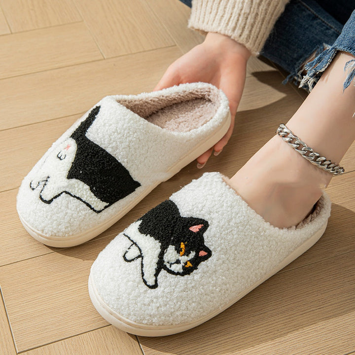 Pantoufles pour femmes en coton doux - Ismene