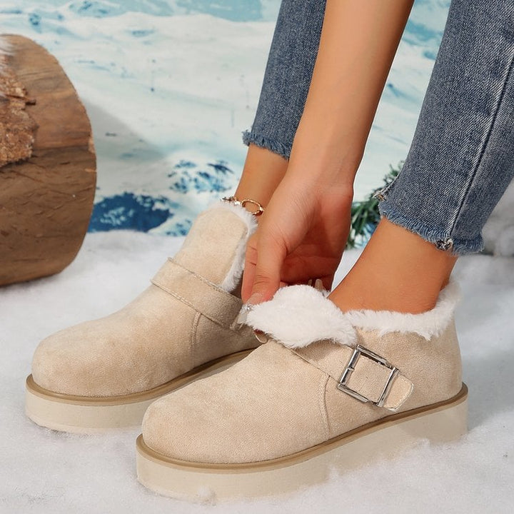 Bottines d'hiver pour femmes avec boucle décorative - Lianova